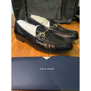 Cole Haan Ascott II Black Loafers New